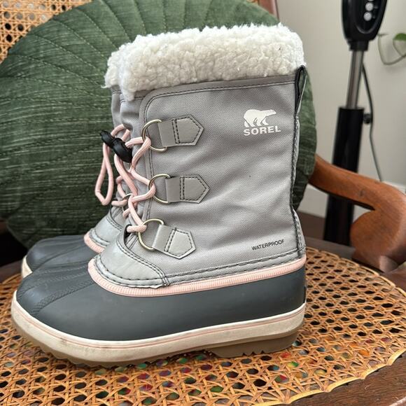 Sorel YOOT PAC TP Big Kids Waterproof Snow Boots - Picture 1 of 6